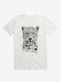 Lovely Leopard Hearts White Shirt T Shirt Premium Quality