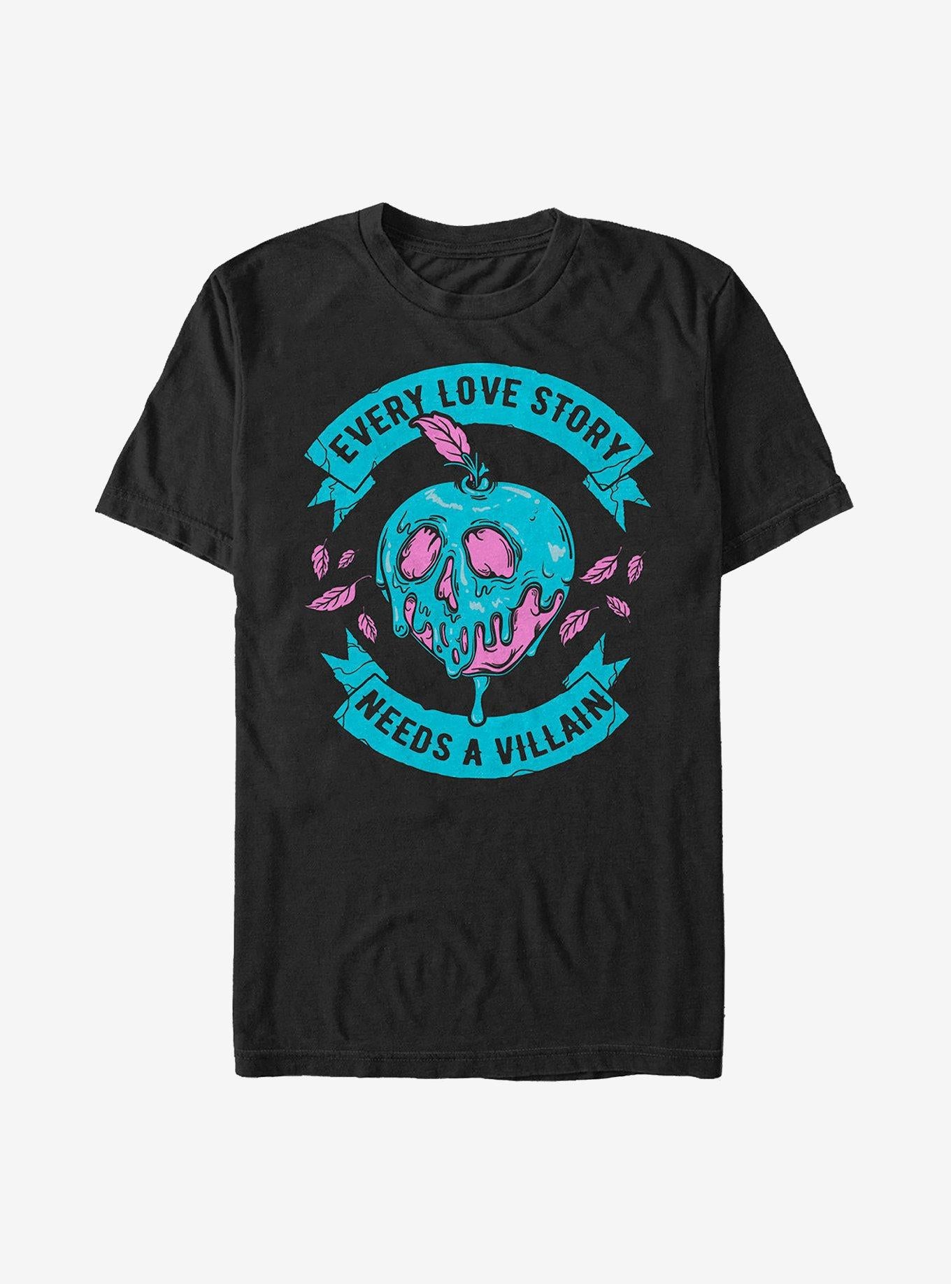 Cartoon Villains Love Story Villain Shirt T Shirt Gift Ready