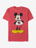Cartoon Mickey Mouse Mickey Love Shirt T Shirt Minimal Style