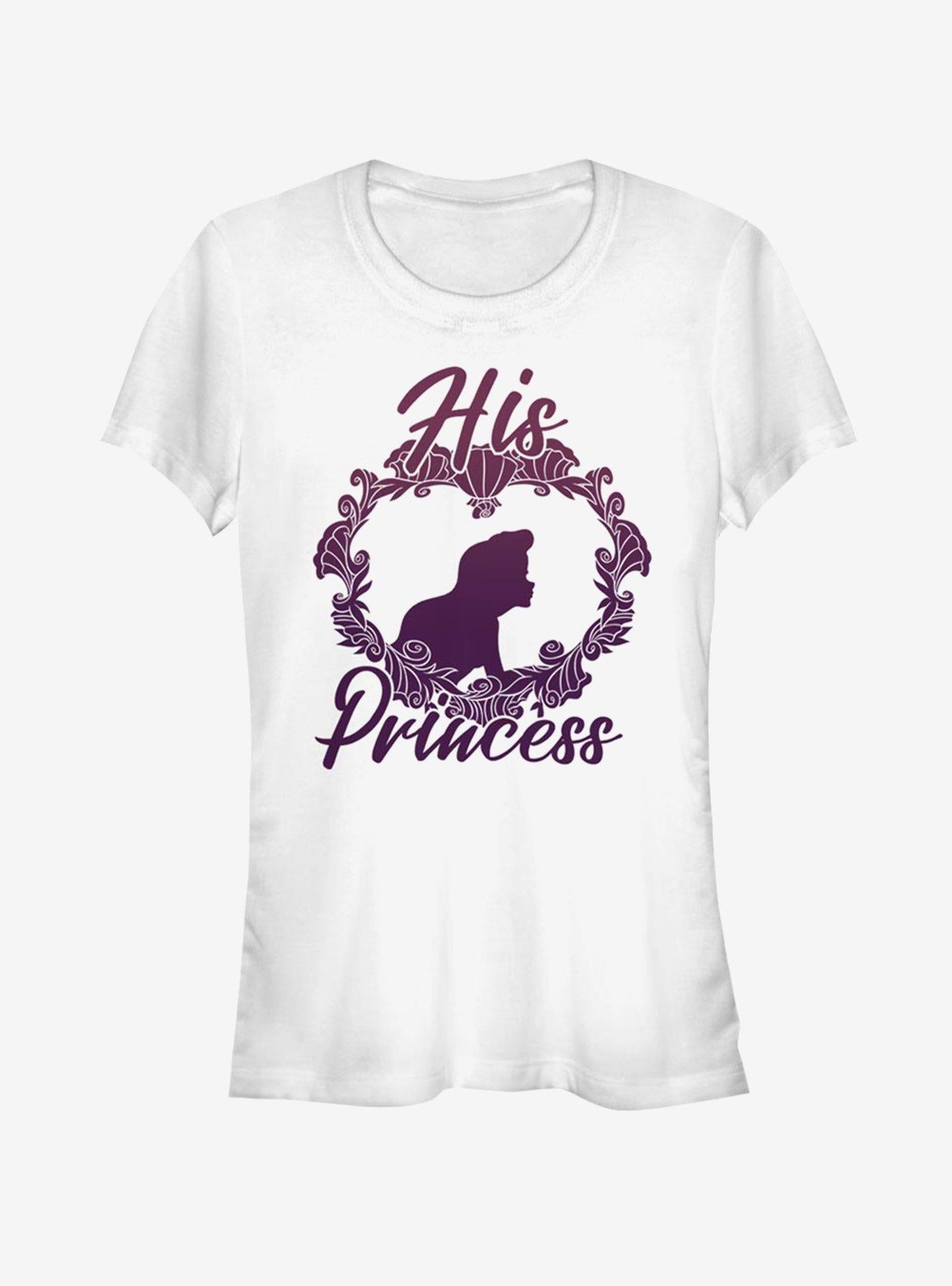 Cartoon The Little Mermaid His Princess Ariel Girls Shirt T Shirt Cozy Fit