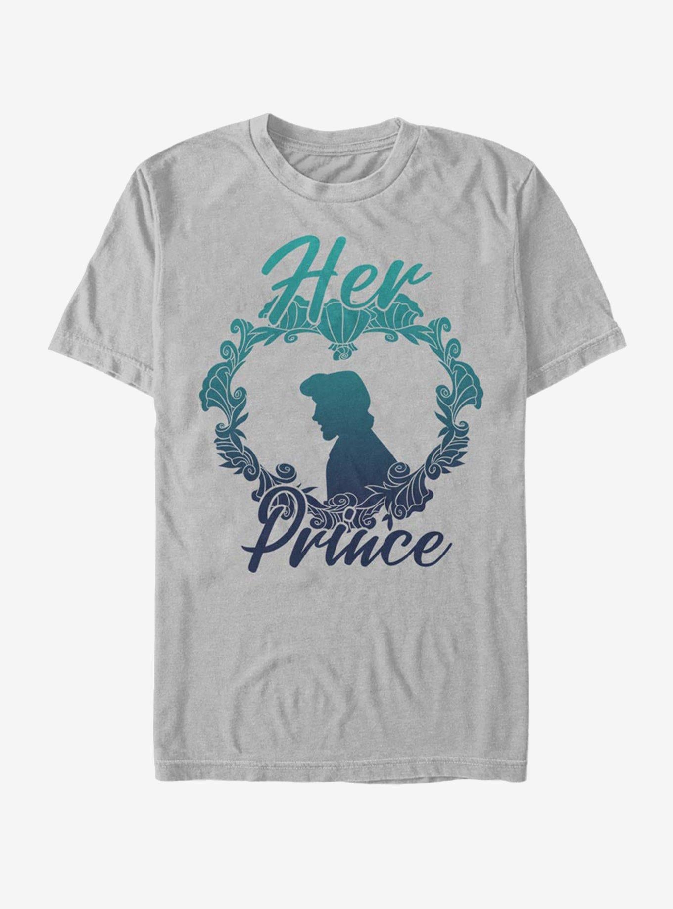 Cartoon The Little Mermaid Her Prince Shirt T Shirt Everyday Wear