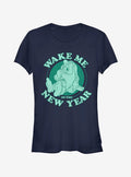 Disney Snow White Sleepy New Year Girls T-Shirt | Premium Unisex T-Shirt, Trending Graphic Tee
