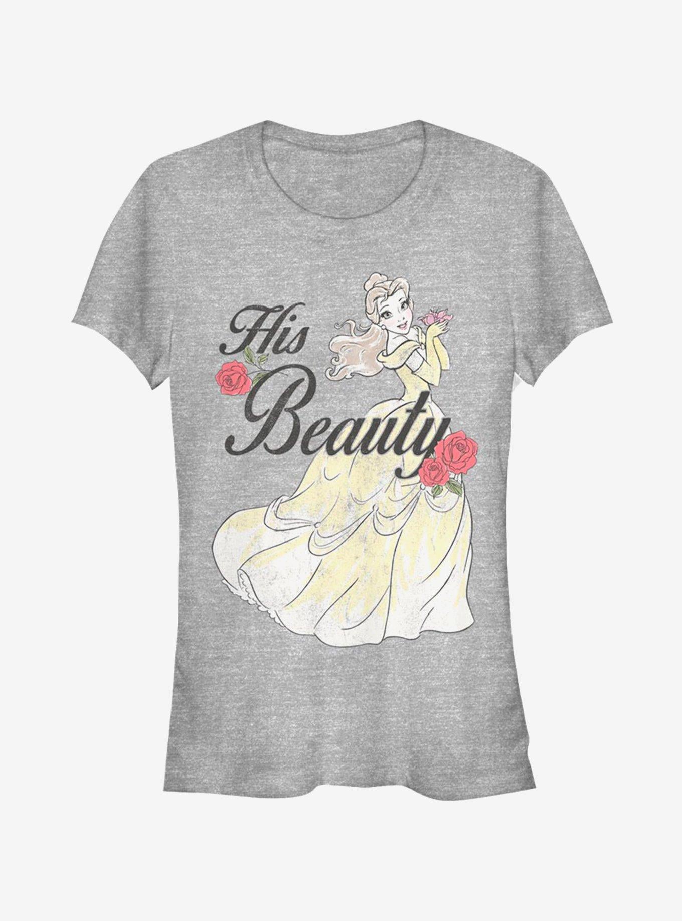 Cartoon Beauty And The Beast His Beauty Belle Girls Shirt T Shirt Minimal Style