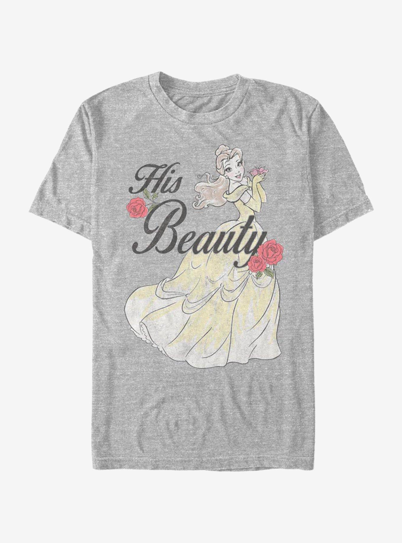 Cartoon Beauty And The Beast His Beauty Belle Shirt T Shirt Cozy Fit