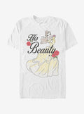 Cartoon Beauty And The Beast His Beauty Belle Shirt T Shirt Clean Design