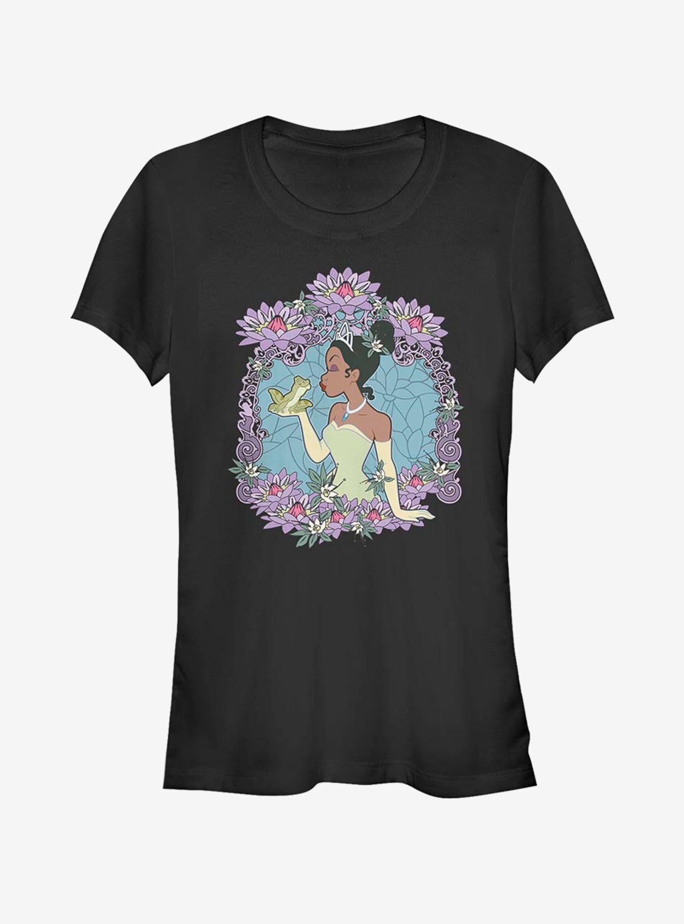 Cartoon The Princess And The Frog Tiana Love Girls Shirt T Shirt Minimal Style