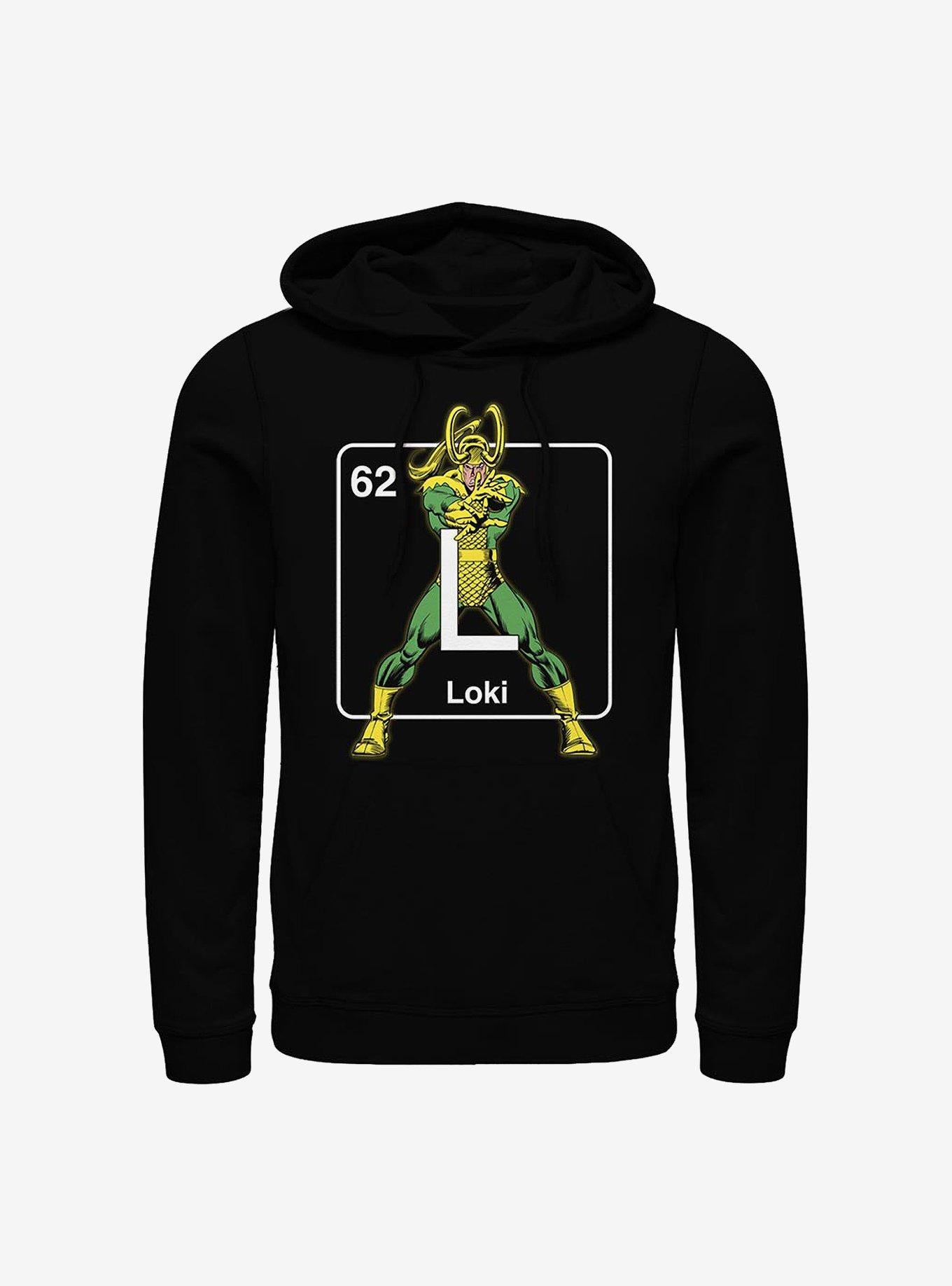 Marvel Loki Periodic Loki Hoodie