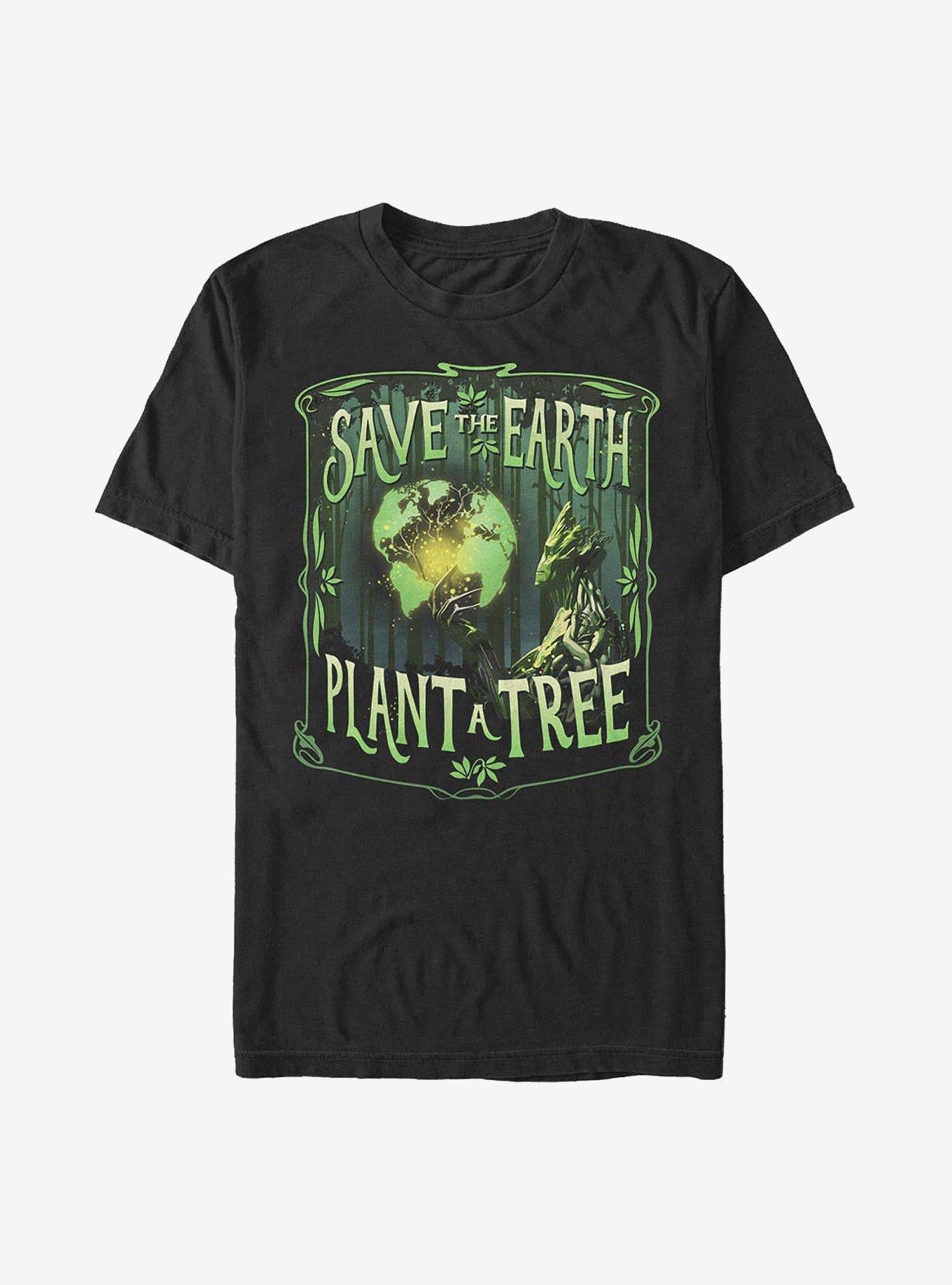 Marvel The Guardians Of The Galaxy Groot Trees Save Earth T-Shirt | Premium Unisex T-Shirt, Trending Graphic Tee
