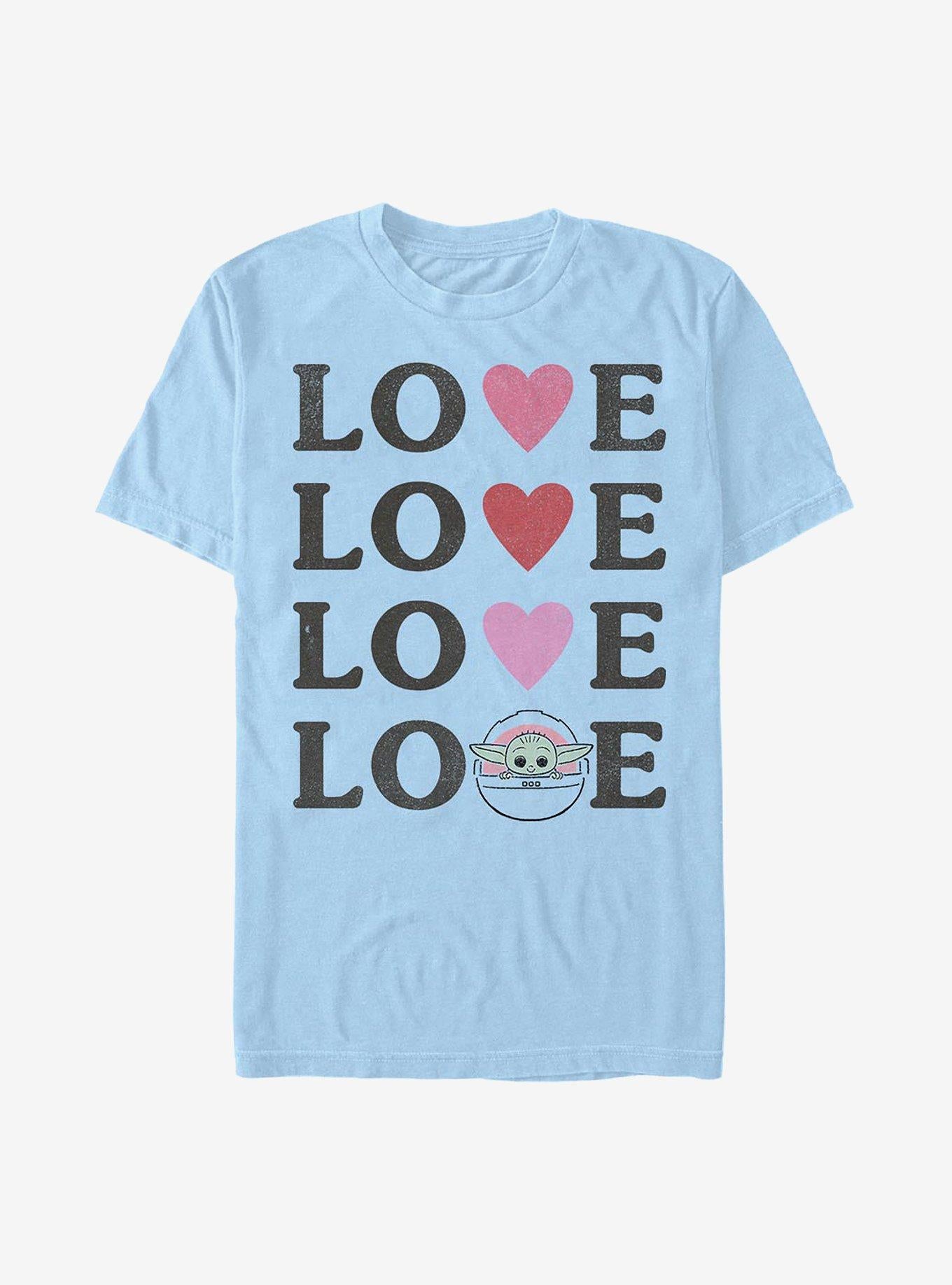 The Mandalorian The Child Love Shirt T Shirt Minimal Style