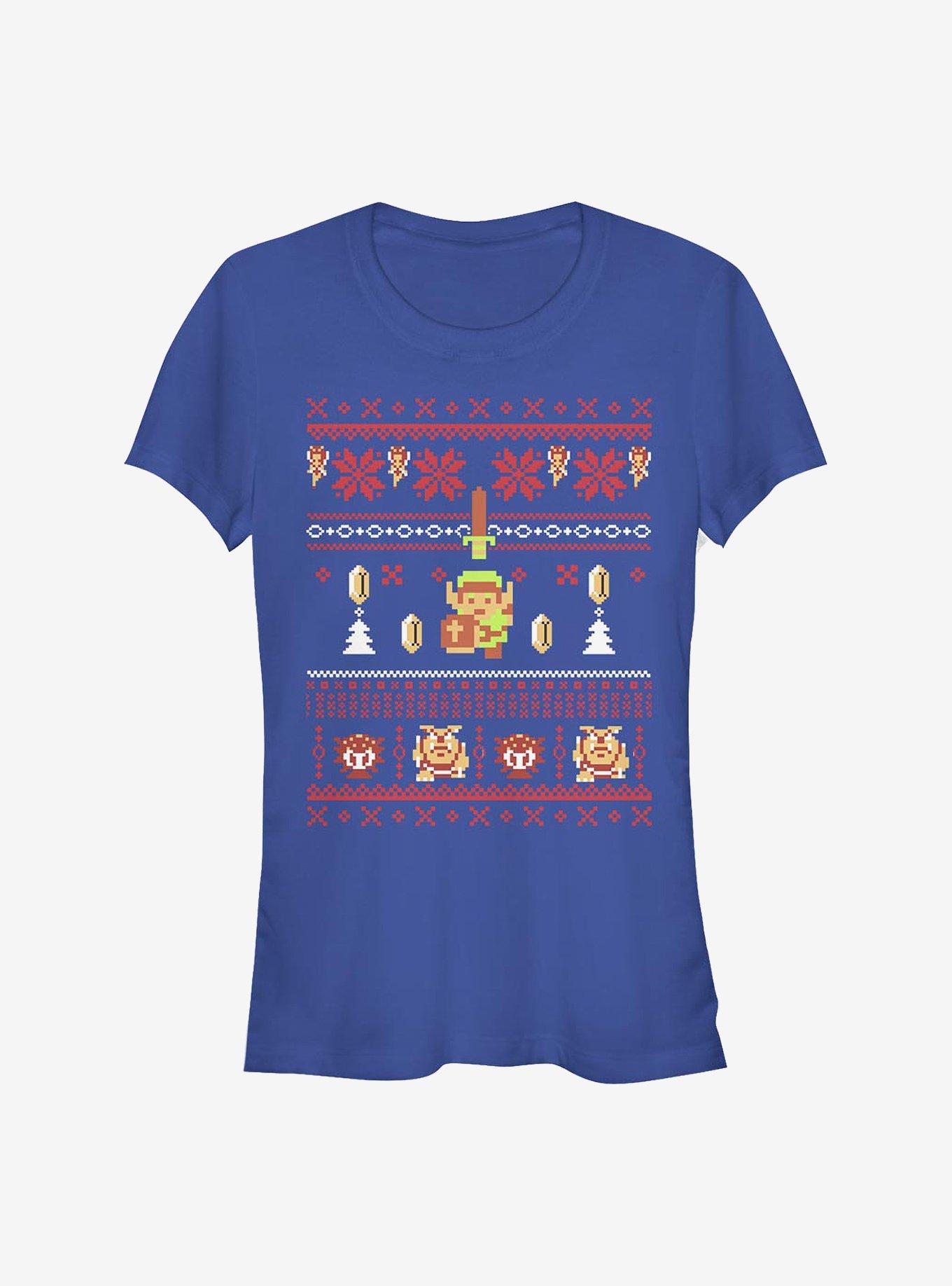 Nintendo The Legend Of Zelda Very Zelda Holiday Girls T-Shirt | Premium Unisex T-Shirt, Trending Graphic Tee
