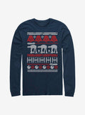 Star Wars Ugly Holiday Long-Sleeve T-Shirt | Premium Unisex T-Shirt, Trending Graphic Tee
