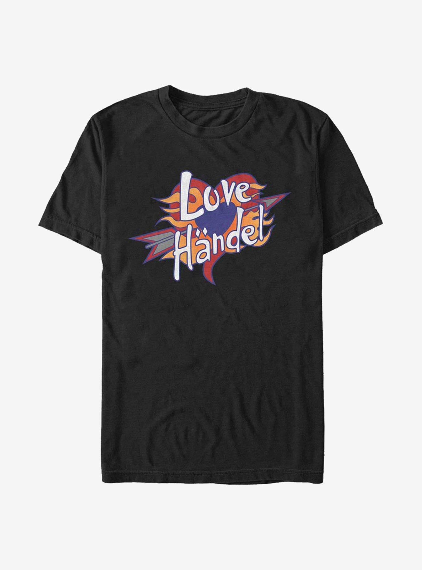 Cartoon Phineas And Ferb Love Handle Shirt T Shirt Clean Design