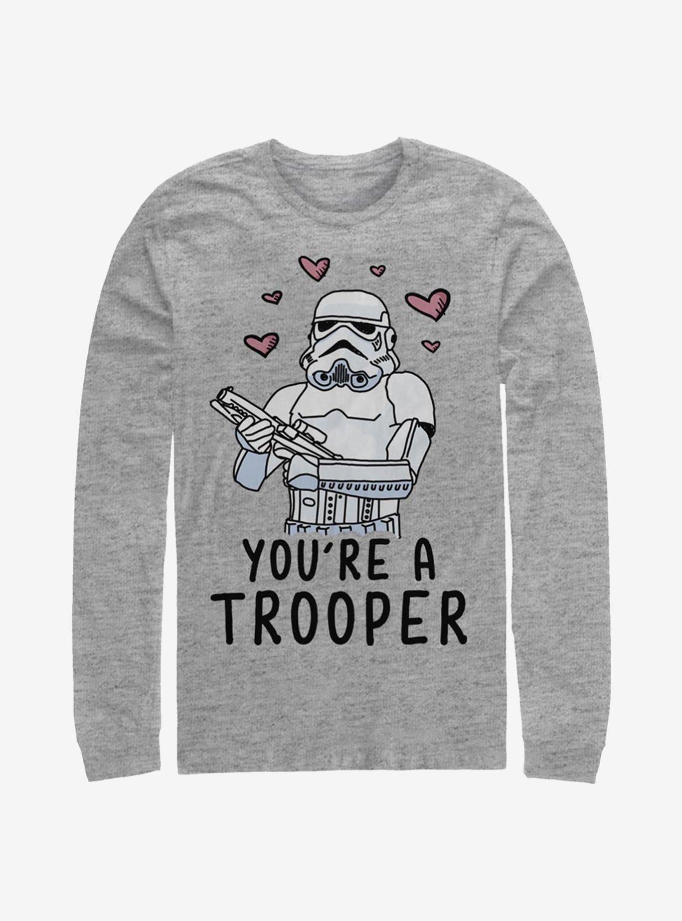 Trooper Love Long Sleeve Shirt Long Sleeve Tee Minimal Style