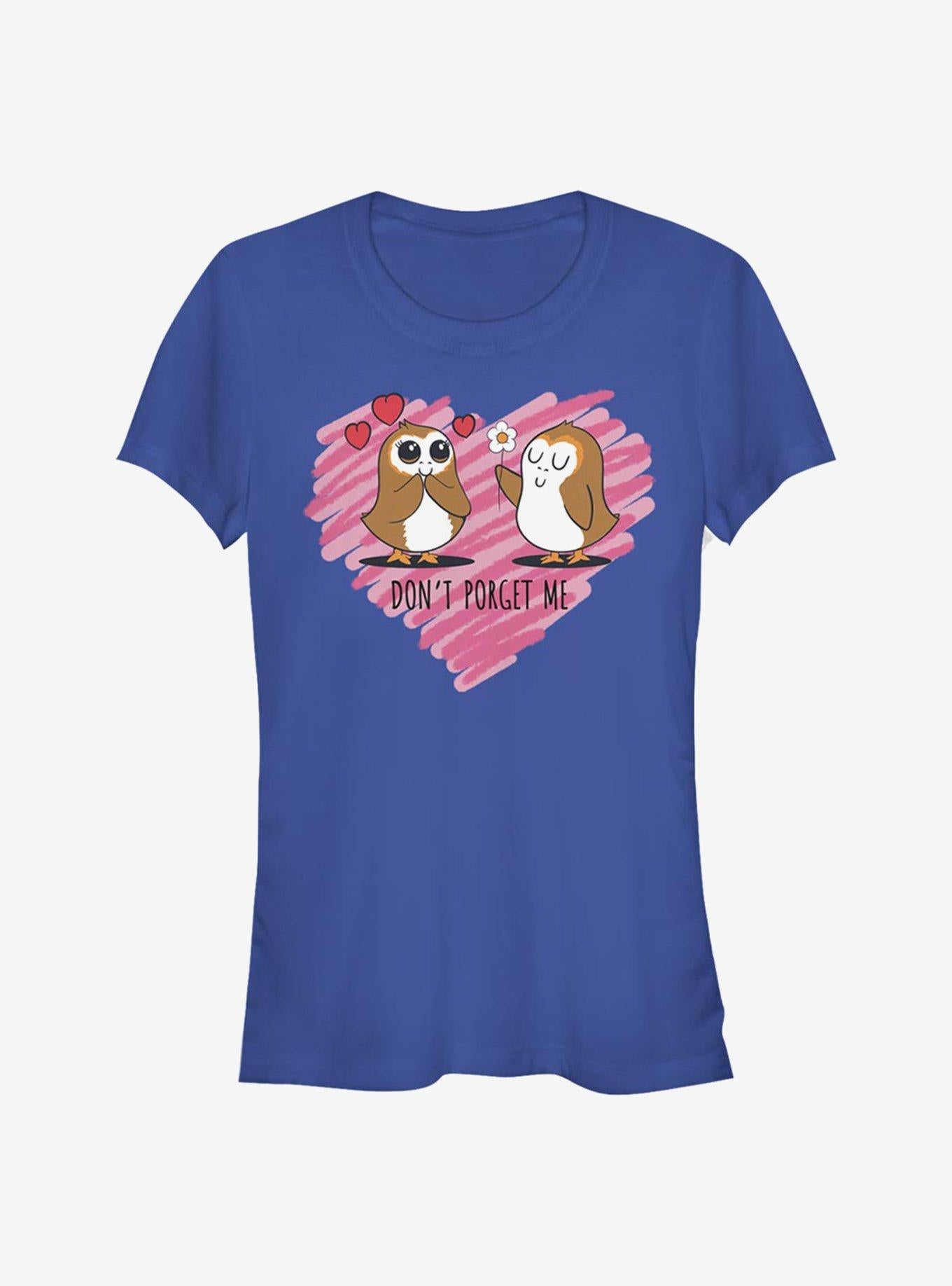 Episode Viii The Last Jedi Dont Porget Me Girls Shirt T Shirt Clean Design