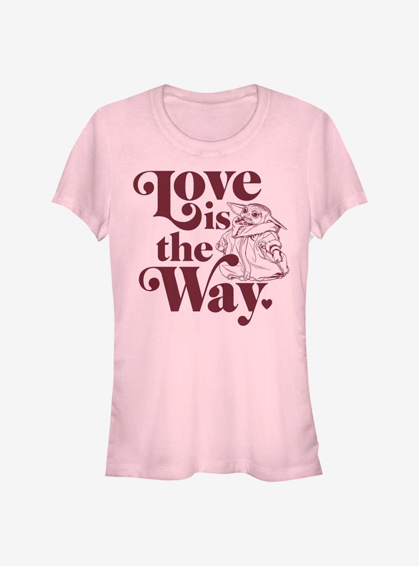 The Mandalorian Love Is The Child Girls Shirt T Shirt Premium Quality