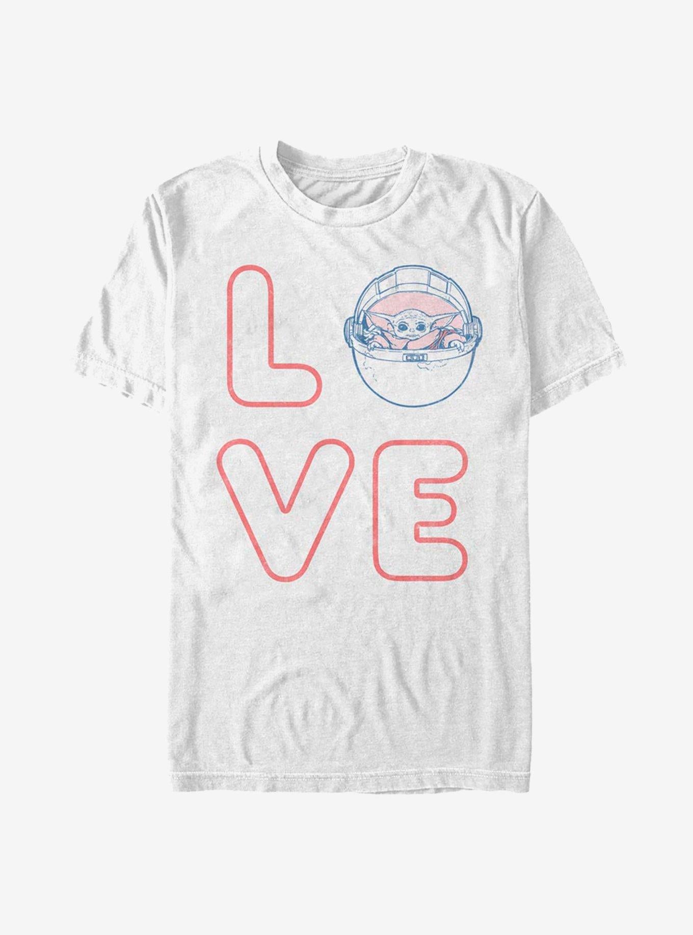 The Mandalorian Love Stacked Grogu Shirt T Shirt Gift Ready