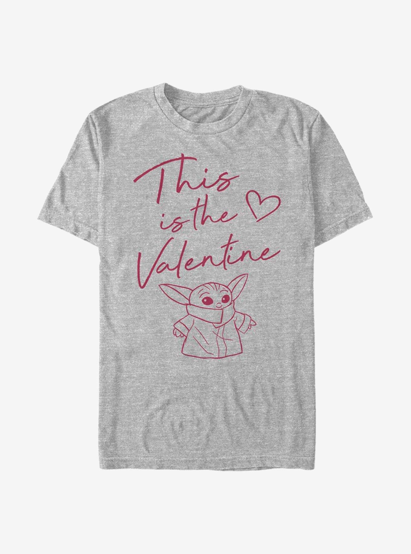 The Mandalorian This Valentine Grogu Shirt T Shirt Everyday Wear