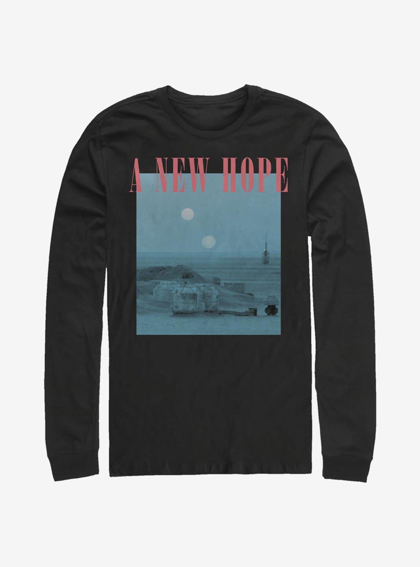 Star Wars Episode IV A New Hope Scene Long-Sleeve T-Shirt | Premium Unisex T-Shirt, Trending Graphic Tee
