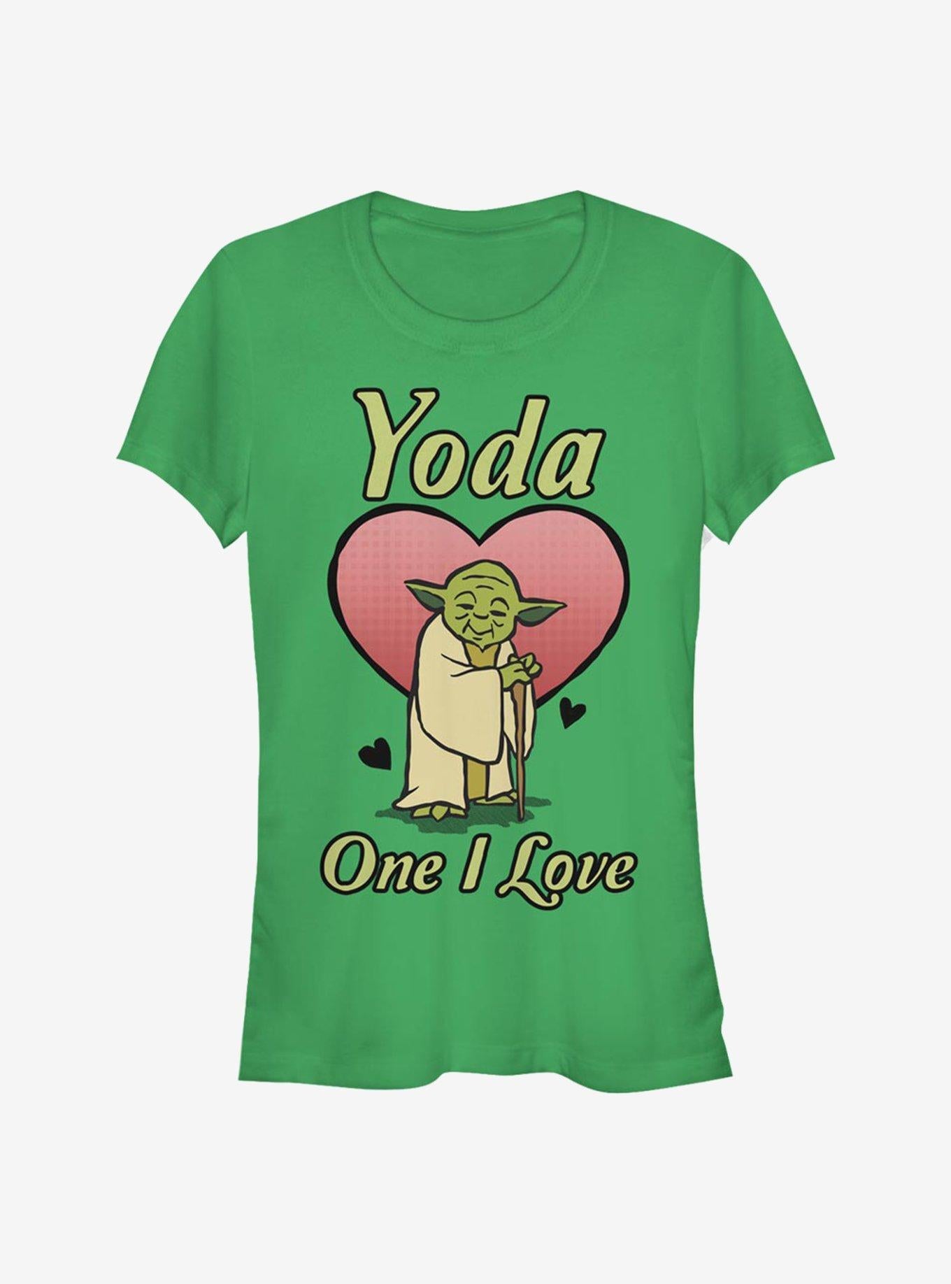 Yoda One I Love Girls Shirt T Shirt Gift Ready