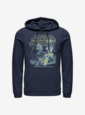 Star Wars Poster Neon Pop Hoodie