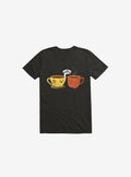 I Love Coffee Too Black Shirt T Shirt Minimal Style