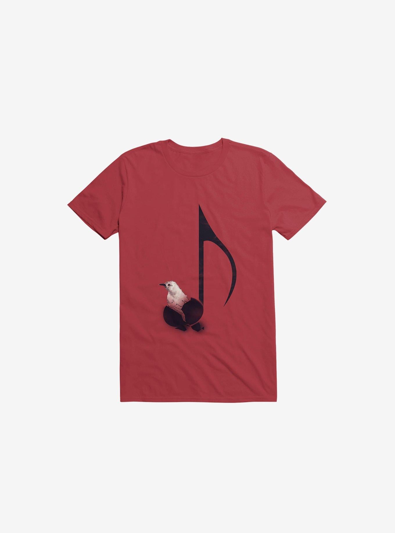 Born To Sing Red T-Shirt | Premium Unisex T-Shirt, Trending Graphic Tee