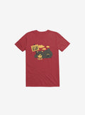 If You Love Me Let Me Sleep Bear Red Shirt T Shirt Clean Design