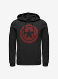 Marvel The Falcon And The Winter Soldier Red Shield Hoodie