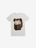 Hedgehog Book Don Hurt The Ones You Love White Shirt T Shirt Clean Design