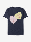 Candy Hearts I Love You I Know Shirt T Shirt Clean Design