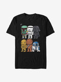 Star Wars Cute Wars T-Shirt | Graphic T-Shirt for Unisex
