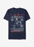 Star Wars Ugly Holiday Battle T-Shirt | Premium Unisex T-Shirt, Trending Graphic Tee