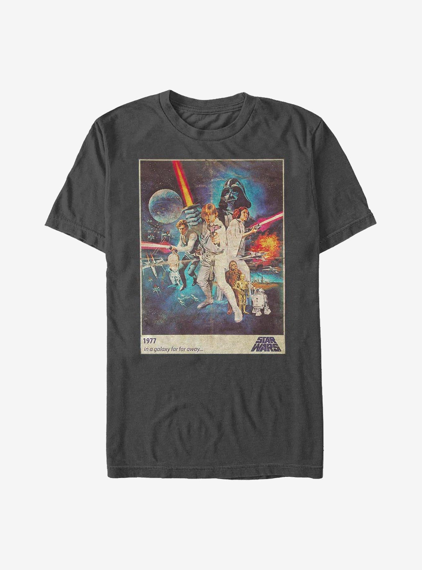 Star Wars A New Hope Movie Poster T-Shirt | Premium Unisex T-Shirt, Trending Graphic Tee
