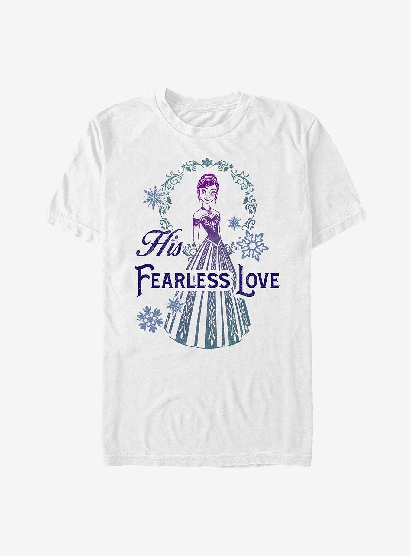 Cartoon Frozen His Fearless Love Shirt T Shirt Clean Design