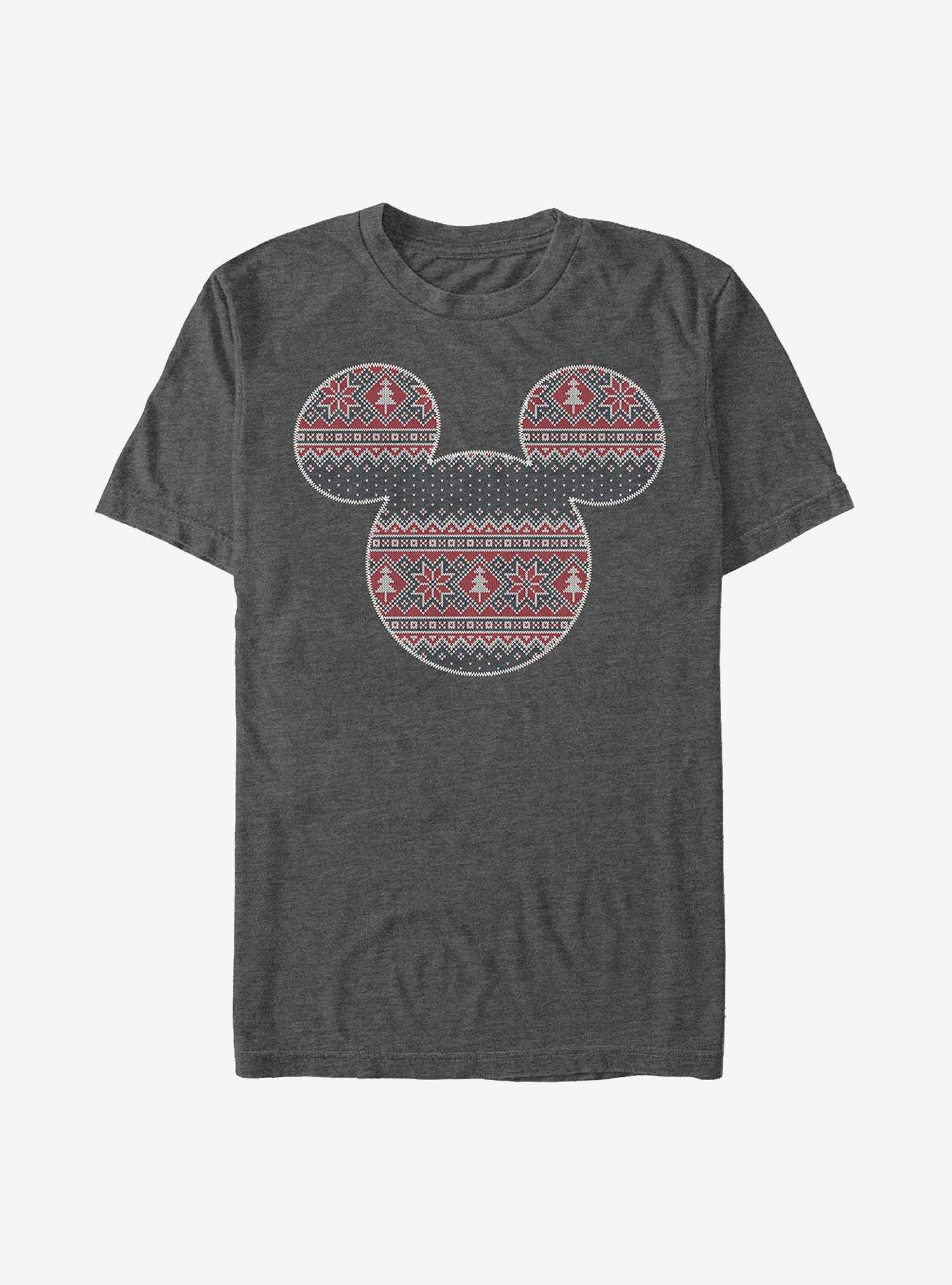 Disney Mickey Mouse Ugly Holiday T-Shirt | Premium Unisex T-Shirt, Trending Graphic Tee