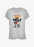 Stranger Things Trick Or Treat Girls T-Shirt
