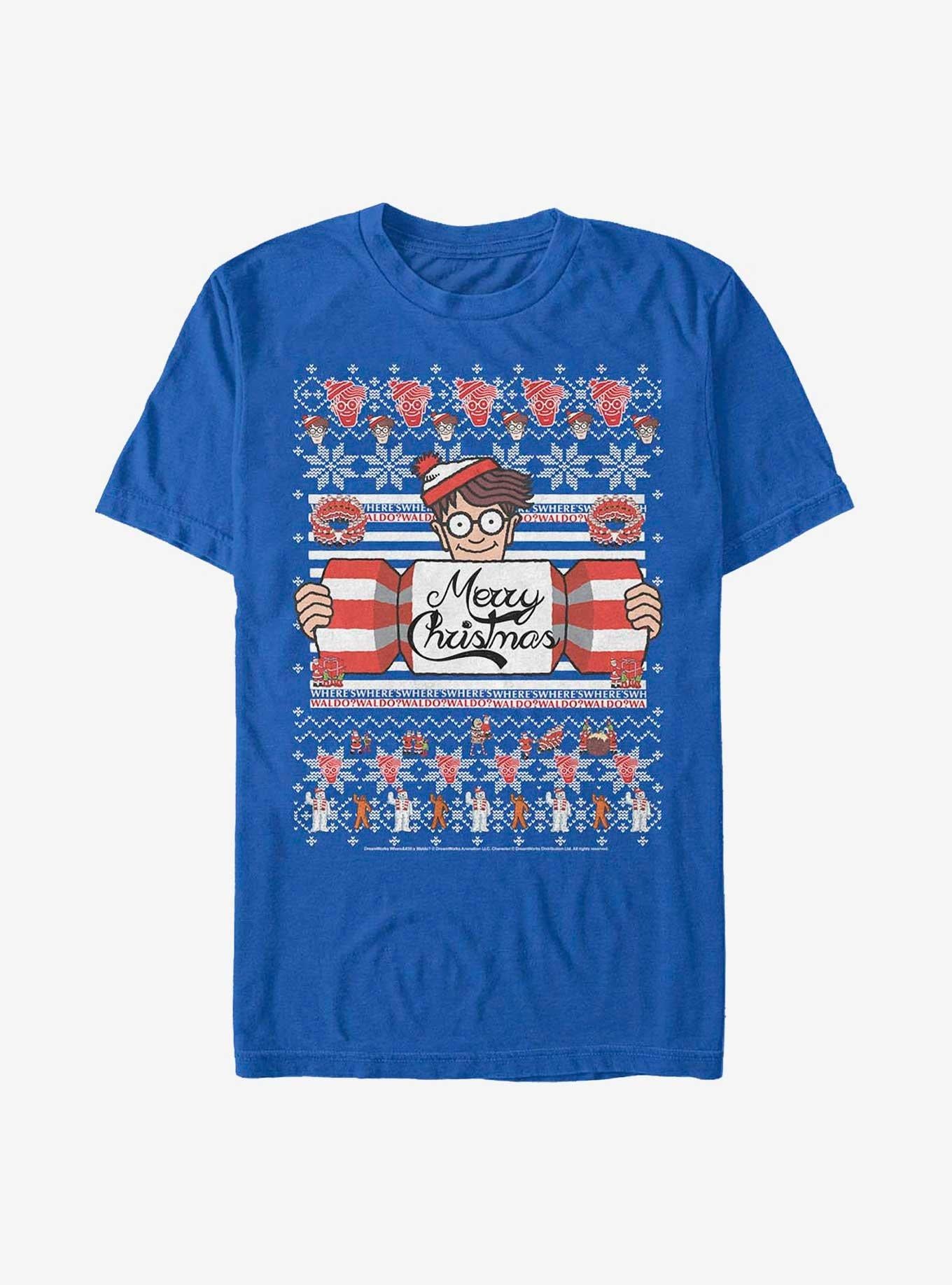 Where's Waldo Ugly Holiday T-Shirt | Premium Unisex T-Shirt, Trending Graphic Tee