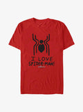Superhero No Way Home Spider Love Shirt T Shirt Clean Design