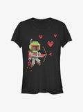 Boba Fett Love Girl Shirt T Shirt Gift Ready