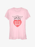 The Mandalorian Valentine Day Way To My Heart Girls Shirt T Shirt Everyday Wear