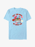The Mandalorian Valentine Day Little Lover Shirt T Shirt Everyday Wear