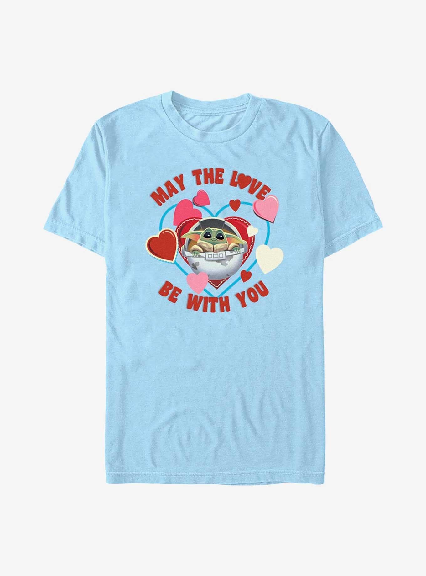 The Mandalorian Valentine Day Little Lover Shirt T Shirt Everyday Wear