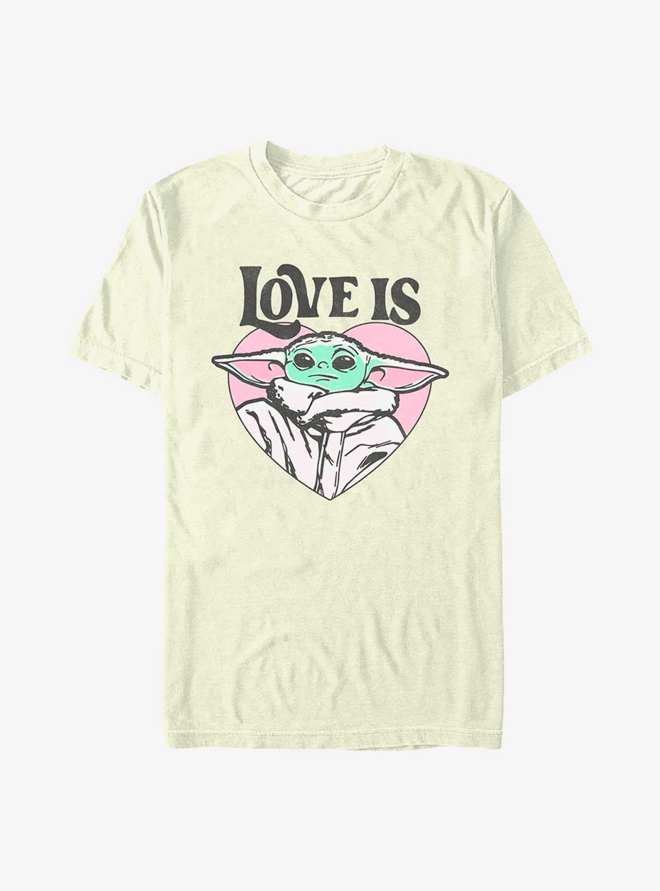 The Mandalorian Valentine Day Love Is Grogu Shirt T Shirt Gift Ready
