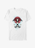 Superhero Love And Thunder Blue Splatter Cosplay Shirt T Shirt Everyday Wear