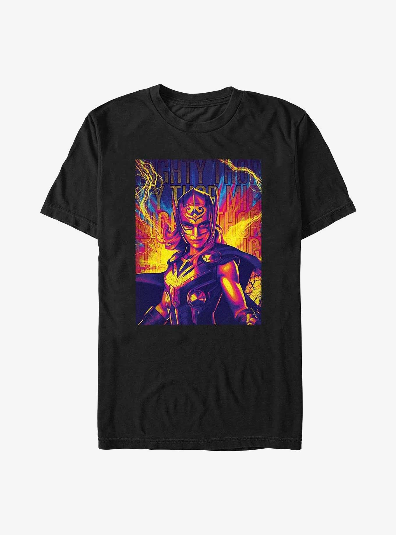 Superhero Love And Thunder Mighty Hero Lightning Shirt T Shirt Gift Ready