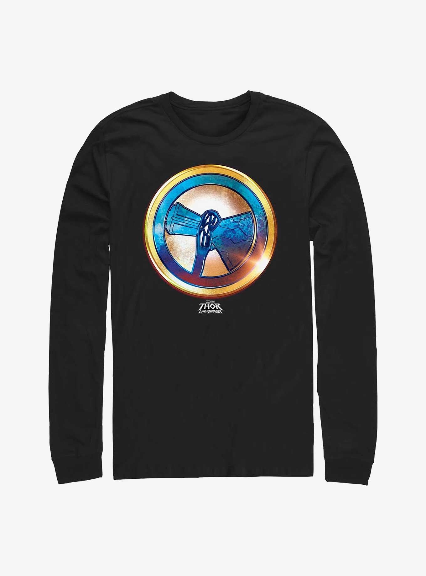 Superhero Love And Thunder Stormbreaker Gold Long Sleeve Shirt Long Sleeve Tee Cozy Fit