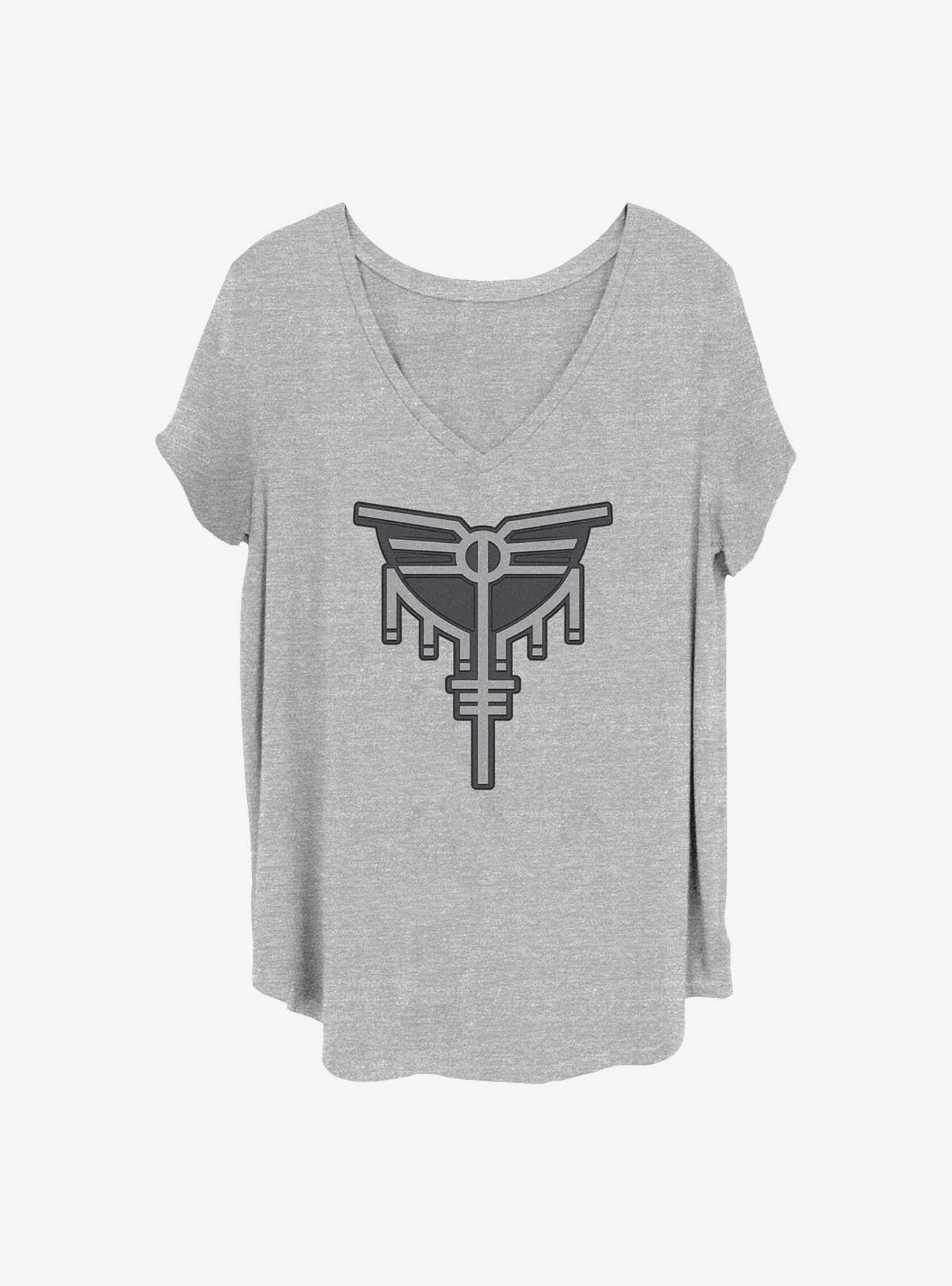 Superhero Love And Thunder Silver Symbol Girls Shirt Plus Size T Shirt Cozy Fit