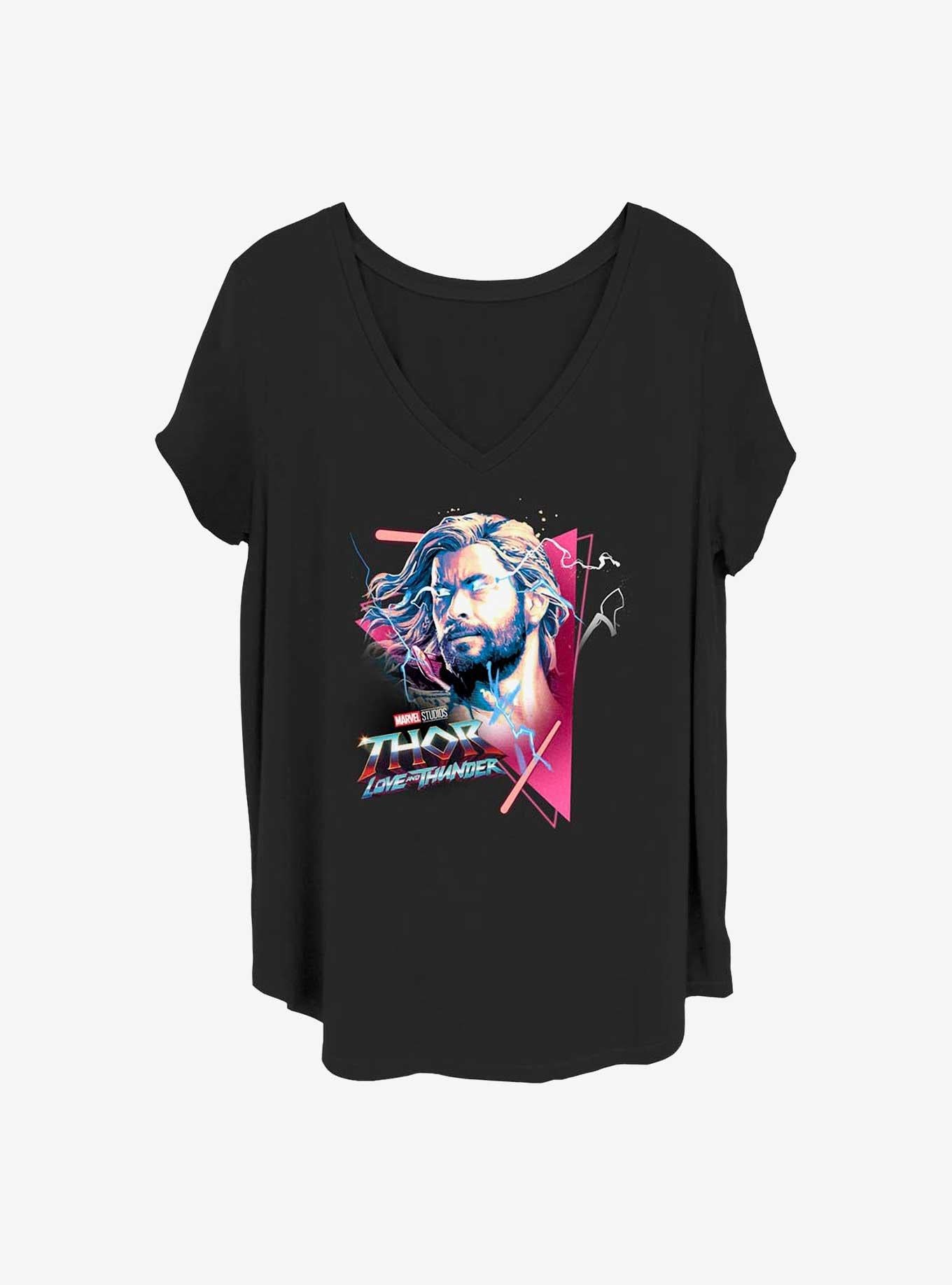 Superhero Love And Thunder Triangle God Girls Shirt Plus Size T Shirt Cozy Fit