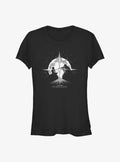 Star Wars Obi-Wan Kenobi Explosive Duel Girls T-Shirt | Graphic T-Shirt for Unisex