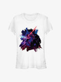 Star Wars Obi-Wan Kenobi Painted Duel Girls T-Shirt | Graphic T-Shirt for Unisex